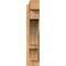 Ekena Millwork Balboa Block Smooth Outlooker, Western Red Cedar, 5 1/2"W x 22"D x 26"H OUT06X22X26BOA05SWR - alternate 2